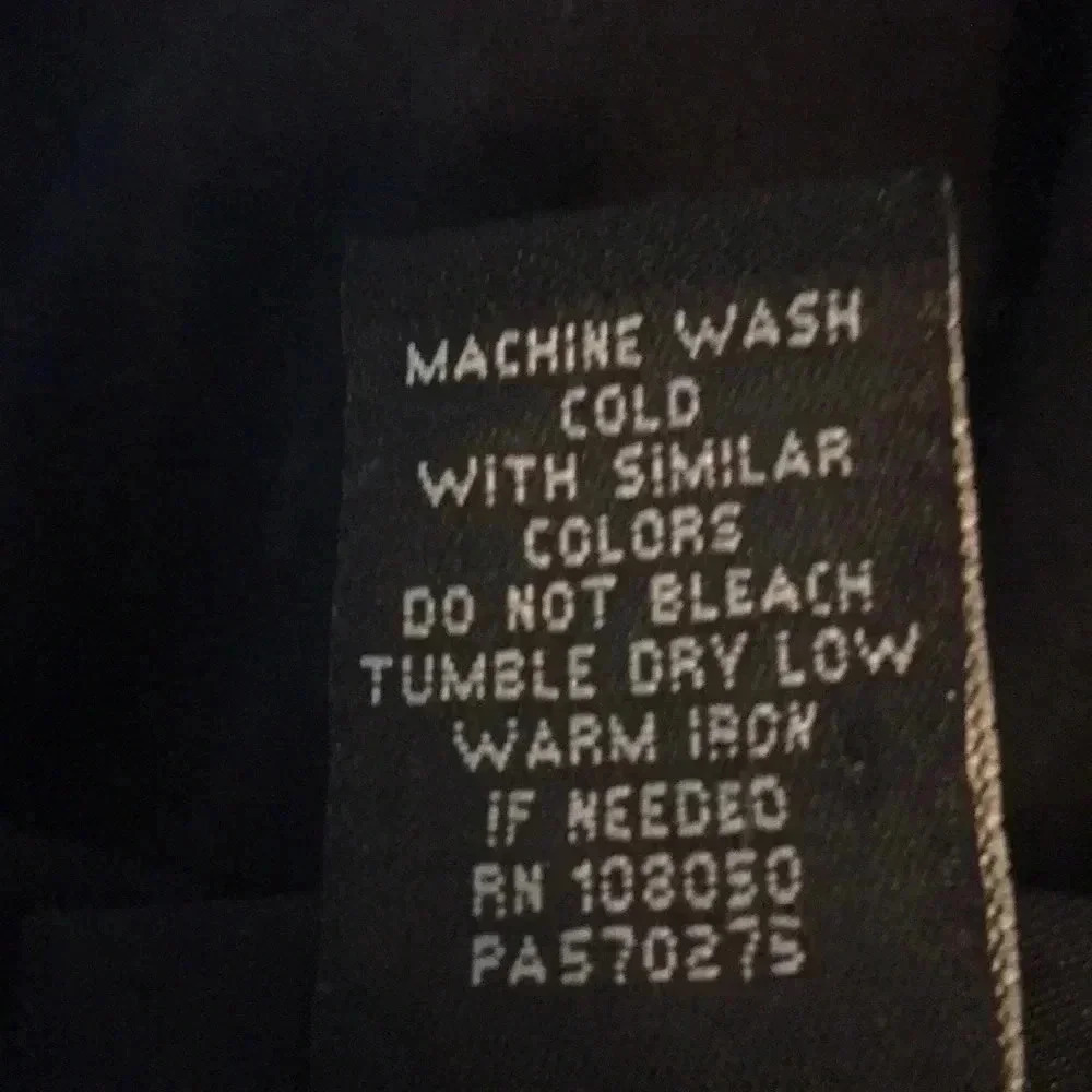 LANE BRYANT WOM SZ 18/20 BLACK LINEN-COTTON JACKET GOOD CLEAN CONDITION - Picture 6 of 6